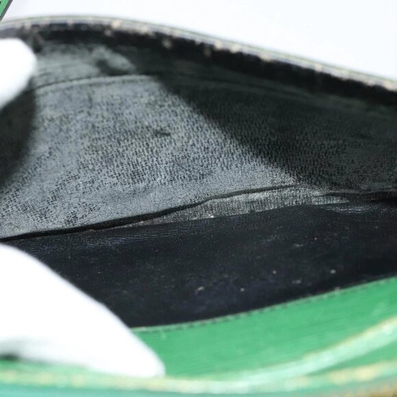 LOUIS VUITTON Epi Jeune Fille MM Shoulder Bag Green - Picture 10 of 16